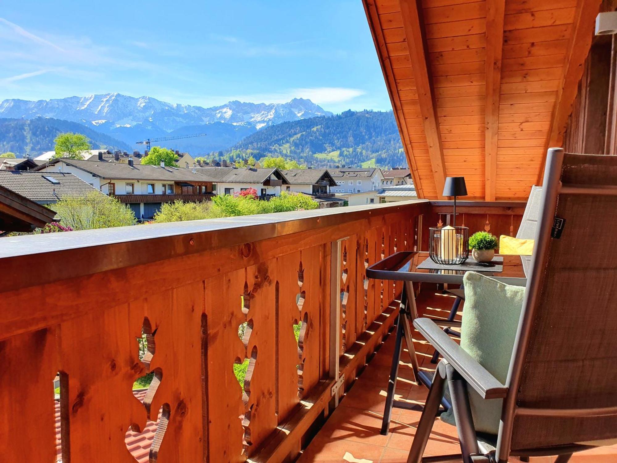 Ferienwohnung Gipfelpanorama Garmisch-Partenkirchen Exterior foto