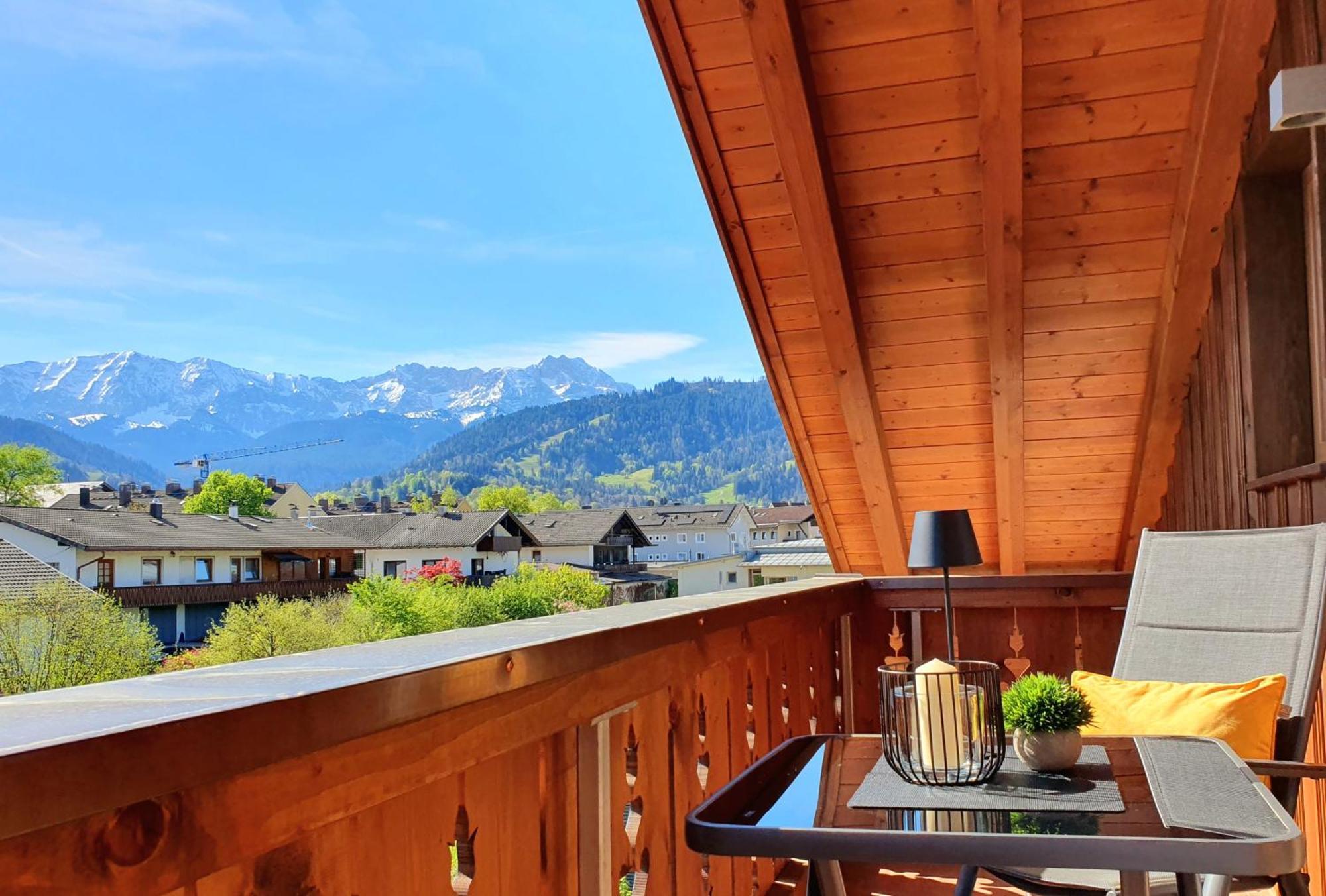 Ferienwohnung Gipfelpanorama Garmisch-Partenkirchen Exterior foto